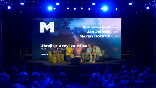 Eva Horelová, Martin Dorazín, Jan Jelínek: Ukrajina a my po válce